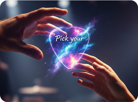 Hands with magical energy